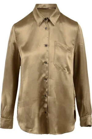 Aspesi Femme, Blouses et Chemises, Brun, Taille: 36 FR Chemises Camel pour Femmes