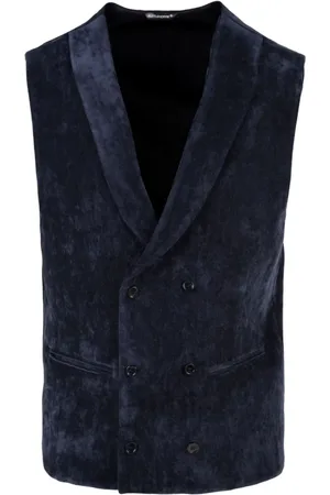 D.A. Daniele Alessandrini Homme, Vestes, Bleu, Taille: L Vestes Bleues pour Hommes