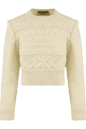 AKEP Femme, Pulls, , Taille: 36 FR Pulls Crème pour Femme