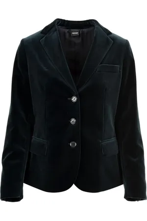 Aspesi Femme, Vestes, Bleu, Taille: 36 FR Fermeture boutonnée devant Fente arrière