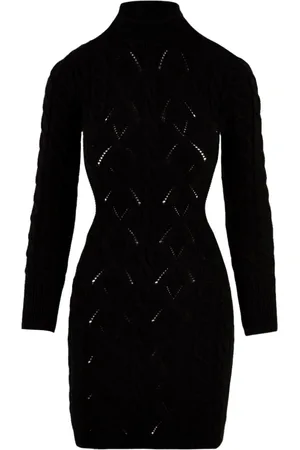 AKEP Femme, Robes, Noir, Taille: 38 FR Robes noires pour femmes