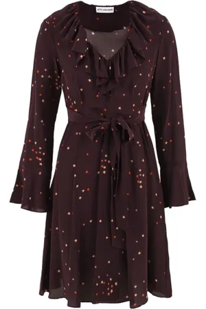 Attic and Barn Femme, Robes, Rouge, Taille: 38 FR Robes dinspiration vintage