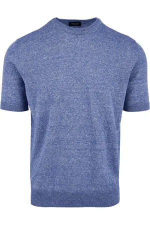 DRUMOHR Homme, Tops, Bleu, Taille: M Pulls Bleus pour Hommes