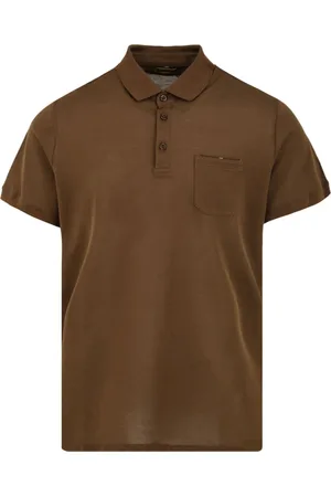 MOORER Homme, Tops, Brun, Taille: M Polo Peschici-Jpt pour Homme