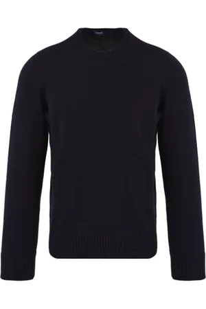 DRUMOHR Homme, Pulls, Bleu, Taille: 2XL Pulls Bleus pour Homme
