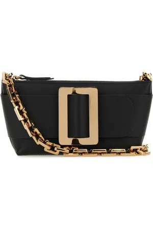BOYY Femme, Sacs, Noir, Taille: ONE Size Sac à bandoulière avec boucle
