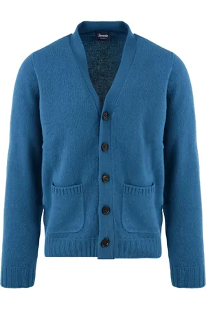 DRUMOHR Homme, Pulls, Bleu, Taille: 2XL Cardigan Homme