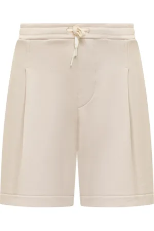 A PAPER KID Homme, Shorts, Blanc, Taille: S Shorts décontractés