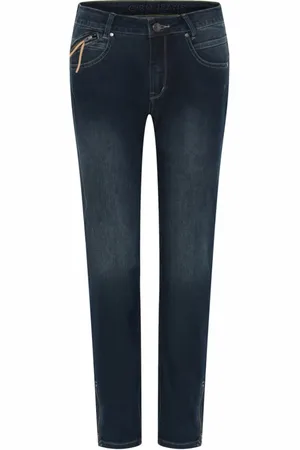 C.ro Femme, Jeans, Bleu, Taille: 42 FR Jeans classiques Cro Suzanne Denim