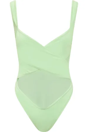 Reina Olga Femme, Maillots de bain, Vert, Taille: 38 FR Maillots de bain élégants