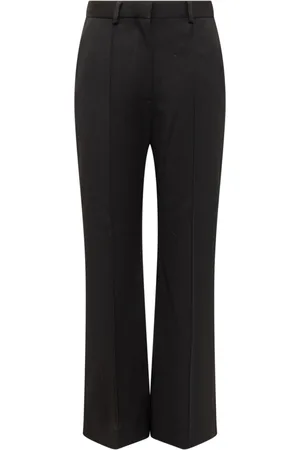 Lanvin Femme, Pantalons, Noir, Taille: 40 FR Pantalon Évasé Court