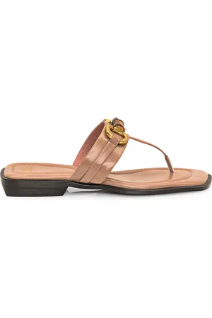 Jeffrey Campbell Femme, Chaussures, Rose, Taille: 37 EU Sandales Plates Bora-Bora