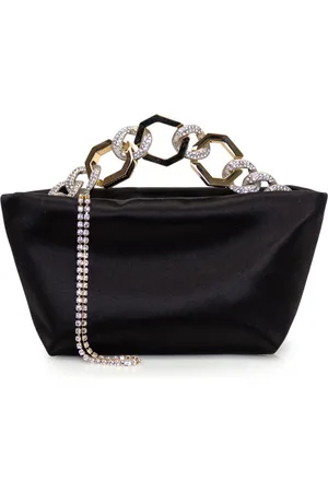 GEDEBE Femme, Sacs, Noir, Taille: ONE Size Sacs à Main en Satin