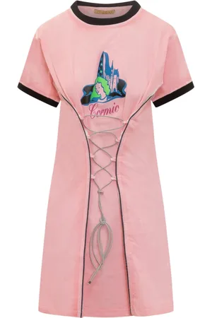 CORMIO Femme, Robes, Rose, Taille: 36 FR Robe Mini Corset