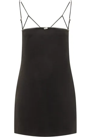 Dsquared2 Femme, Robes, Noir, Taille: 40 FR Robe Icon Trim