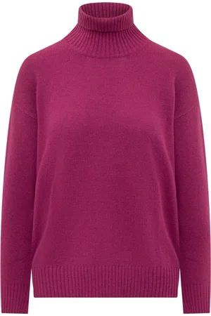 Jucca Femme, Pulls, Violet, Taille: 40 FR Pull à col roulé