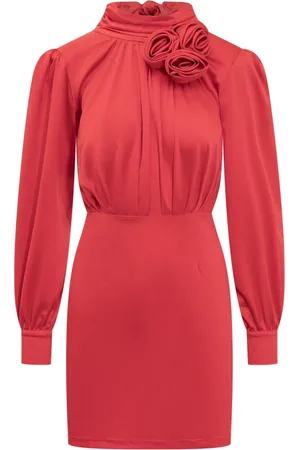 ACTUALEE Femme, Robes, Rouge, Taille: 40 FR Robe Rose