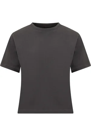 Armarium Femme, Tops, Noir, Taille: 36 FR T-shirt Slim Fit Col Rond avec Logo Label