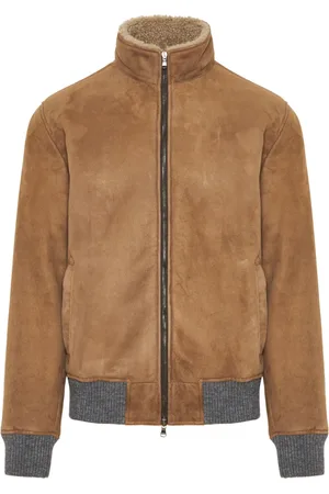 BARBA Homme, Vestes, , Taille: L Veste en Cuir Classique