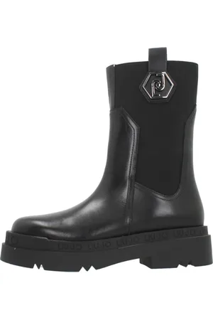 Liu Jo Femme, Chaussures, Noir, Taille: 36 EU Chelsea Bottes