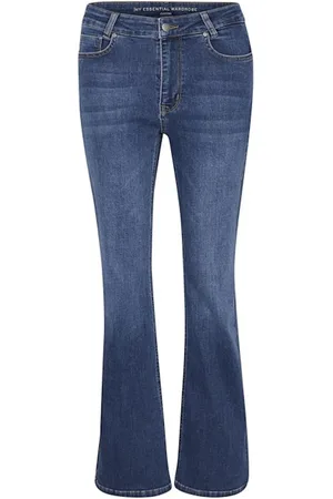 My Essential Wardrobe Femme, Jeans, Bleu, Taille: W26 L32 Dekota 148 Bootcut Jeans