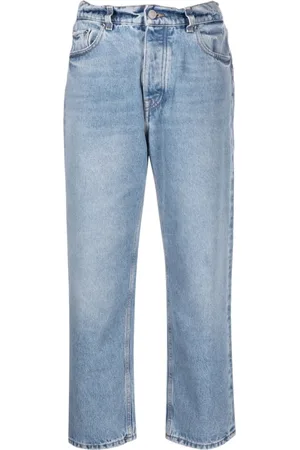 Armarium Femme, Jeans, Bleu, Taille: 38 FR Jean Droit Bleu