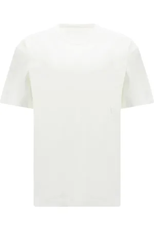 Alexander Wang Femme, Tops, Blanc, Taille: 38 FR T-Shirt Noir en Coton à Manches Courtes