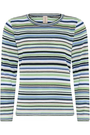 Skovhuus Femme, Pulls, Multicolore, Taille: 40 FR Pull à Rayures Multi Col.