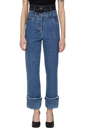 Rokh Femme, Jeans, Bleu, Taille: 40 FR Jeans