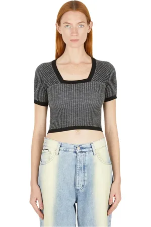 ECKHAUS LATTA Femme, Tops, Gris, Taille: 38 FR Hauts