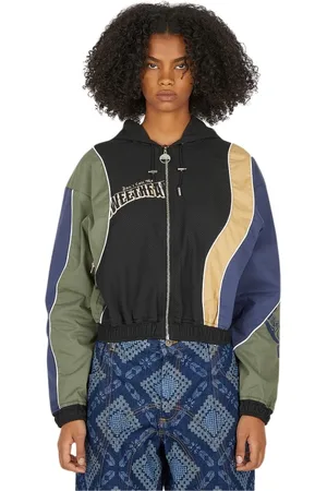 Ahluwalia Femme, Vestes, Noir, Taille: 36 FR Veste à capuche Nina