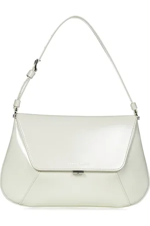 Amina Muaddi Femme, Sacs, Blanc, Taille: ONE Size Sacs blancs avec fermeture magnétique et bandoulière réglable