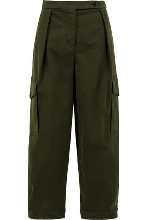 Aspesi Femme, Pantalons, Vert, Taille: 36 FR Pantalon Style Militaire