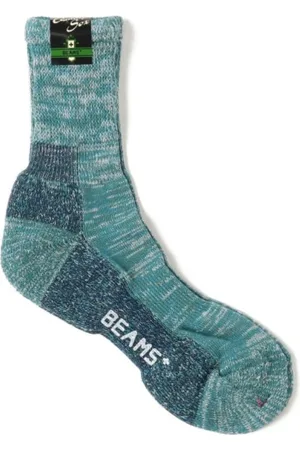 Beams Unisex, Sous-vêtements, Vert, Taille: ONE Size Chaussettes authentiques pour lextérieur