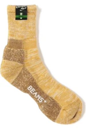 Beams Unisex, Sous-vêtements, Jaune, Taille: ONE Size Chaussettes authentiques pour lextérieur