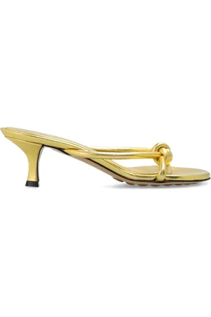Bottega Veneta Femme, Chaussures, Jaune, Taille: 35 EU Mules à Talons Blink