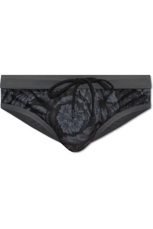 VERSACE Homme, Maillots de bain, Gris, Taille: L Maillot de bain