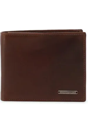 Lumberjack Homme, Accessoires, Brun, Taille: ONE Size Porte-cartes en cuir avec compartiment pour documents