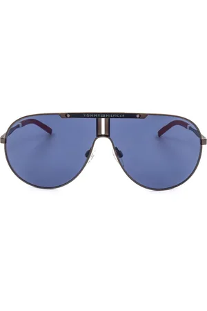 Tommy Hilfiger Homme, Accessoires, Multicolore, Taille: ONE Size Lunettes de soleil multicolores en métal