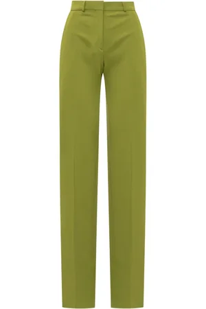 DEL CORE Femme, Pantalons, Vert, Taille: 36 FR Pantalon cigarette