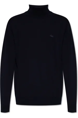 Pull col discount roulé homme lacoste