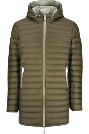 Jott Homme, Vestes, Vert, Taille: 4XL Doudoune Réversible à Capuche - Édition Amsterdam