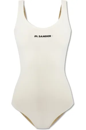 Jil Sander Femme, Maillots de bain, Blanc, Taille: 36 FR Maillot de bain une pièce