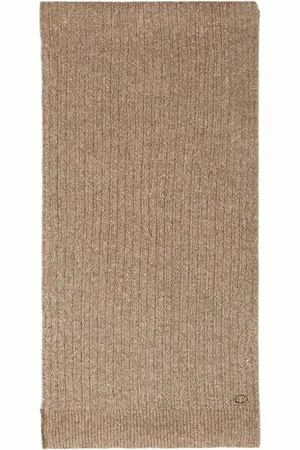 Twin-Set Femme, Accessoires, , Taille: ONE Size Écharpe en tricot côtelé avec lurex et paillettes