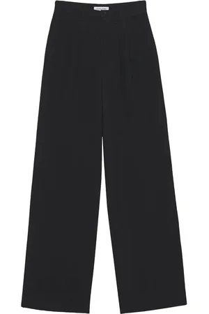 ANINE BING Femme, Pantalons, Noir, Taille: 36 FR Pantalon large Carrieoir