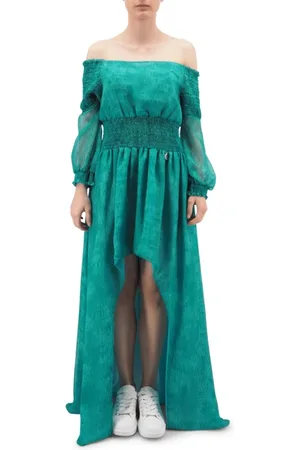 GAËLLE Femme, Robes, Vert, Taille: 38 FR Day Robe Lounge