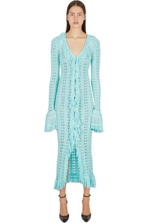 BLUMARINE Femme, Robes, Bleu, Taille: 38 FR Robe Lounge