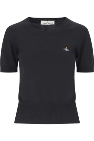 Vivienne Westwood Femme, Pulls, Noir, Taille: 40 FR Topoir - Élégant et Tendance