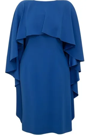 Alberta Ferretti Femme, Robes, Bleu, Taille: 38 FR Robe Élégante Bleu Électrique