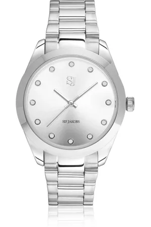 Sif Jakobs Femme, Accessoires, Gris, Taille: ONE Size Montre Joelle en Acier Inoxydable